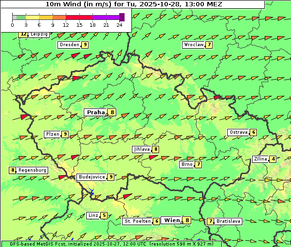Wind, 28. 10. 2025