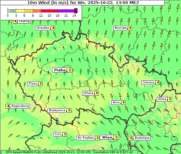 Wind, 22. 10. 2025