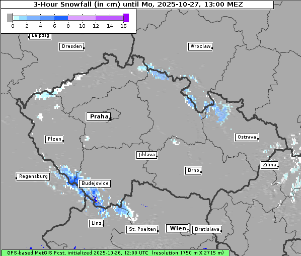 Neuschnee, 27. 10. 2025