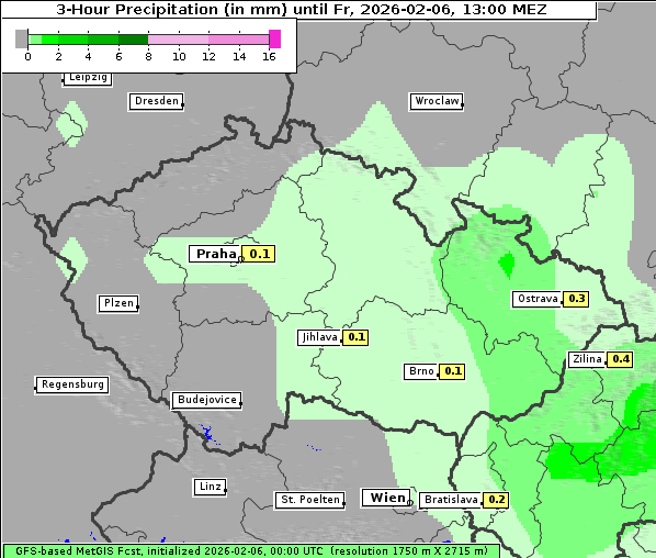 Niederschlag, 6. 2. 2026