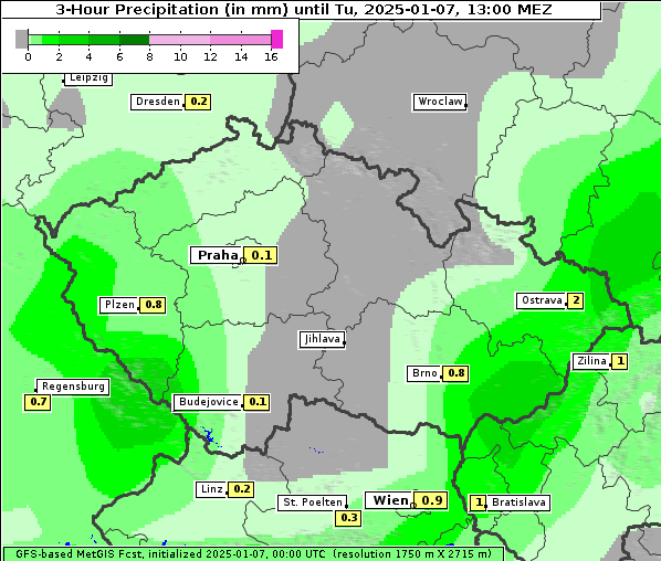 Niederschlag, 7. 1. 2025