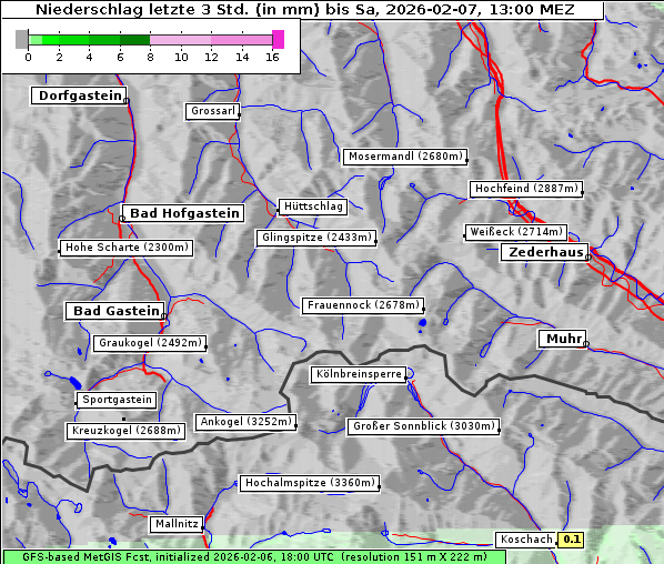 Niederschlag, 7. 2. 2026