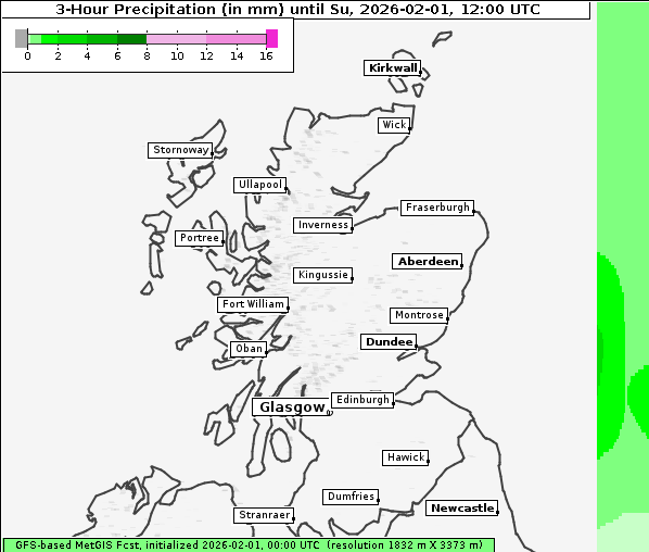 Niederschlag, 1. 2. 2026