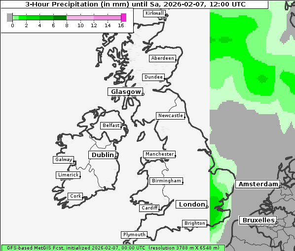 Niederschlag, 7. 2. 2026
