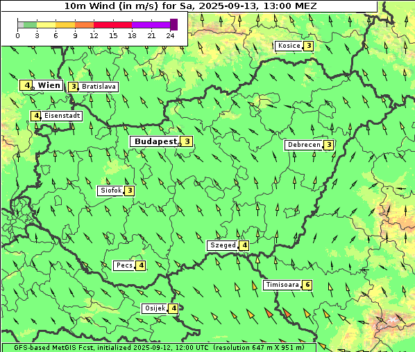 Wind, 13. 9. 2025