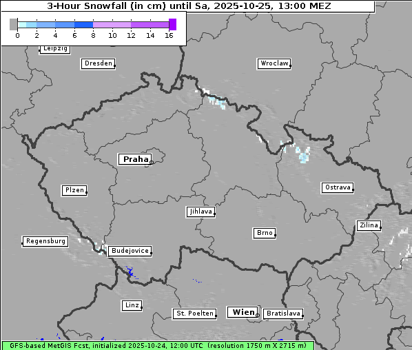 Neuschnee, 25. 10. 2025