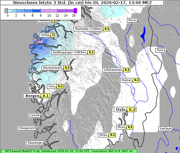 Neuschnee, 17. 2. 2026