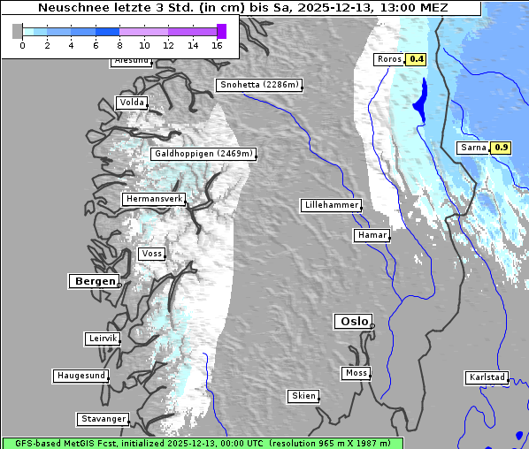 Neuschnee, 13. 12. 2025