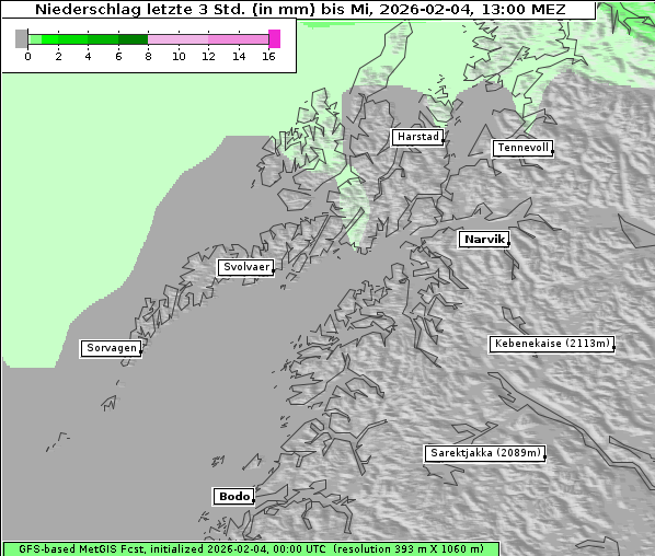Niederschlag, 4. 2. 2026