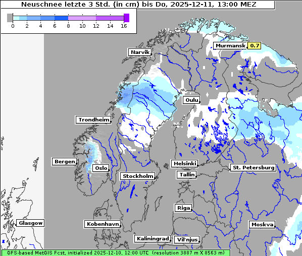Neuschnee, 11. 12. 2025