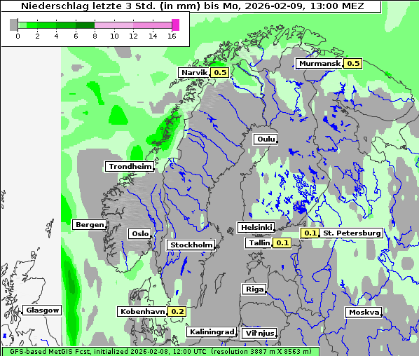 Niederschlag, 9. 2. 2026