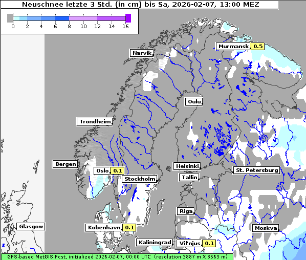 Neuschnee, 7. 2. 2026