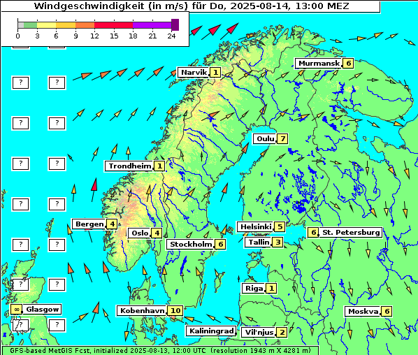 Wind, 14. 8. 2025