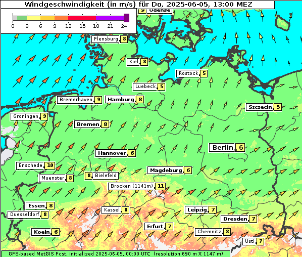 Wind, 5. 6. 2025