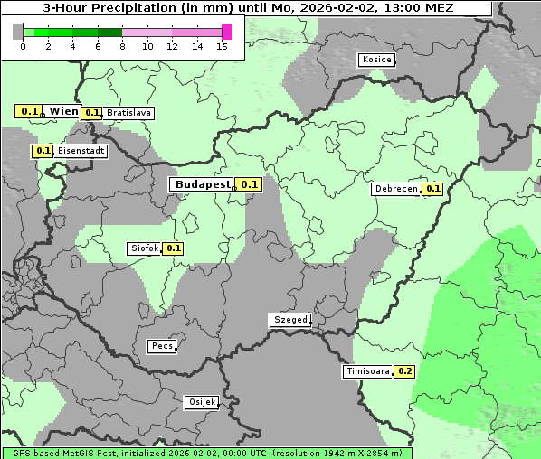 Niederschlag, 2. 2. 2026