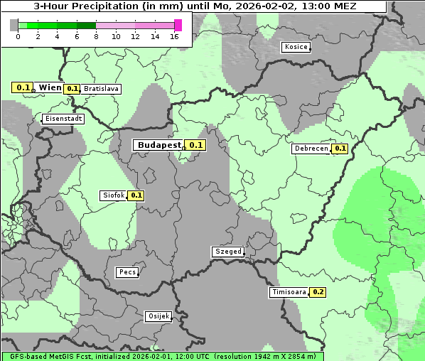 Niederschlag, 2. 2. 2026