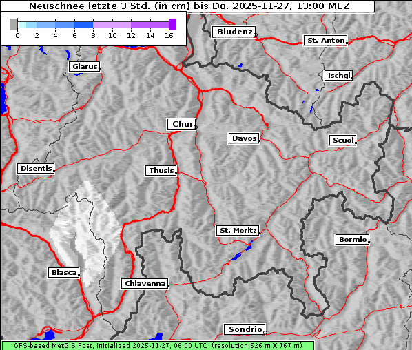 Neuschnee, 27. 11. 2025
