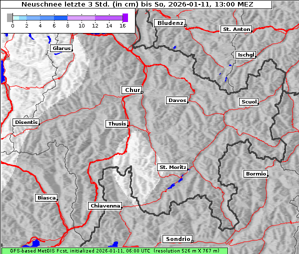 Neuschnee, 11. 1. 2026