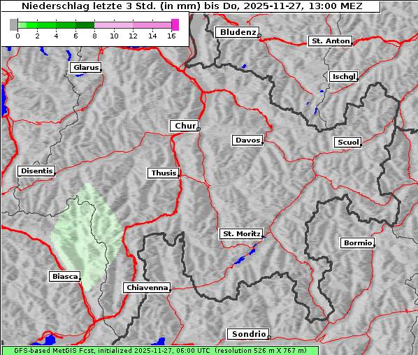 Niederschlag, 27. 11. 2025