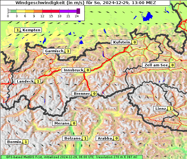 Wind, 29. 12. 2024