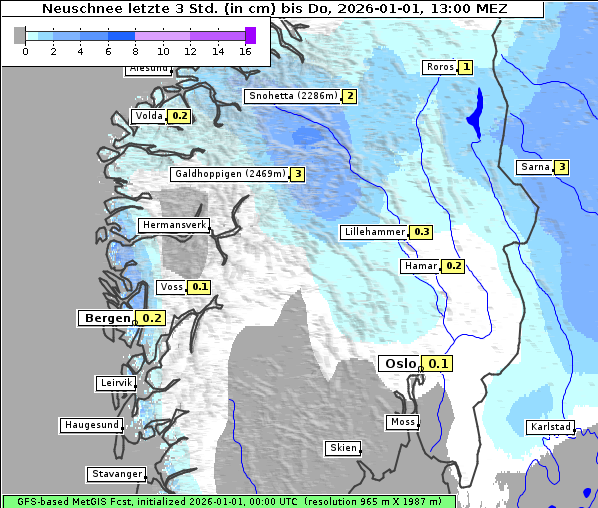 Neuschnee, 1. 1. 2026