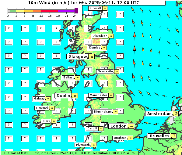 Wind, 11. 6. 2025