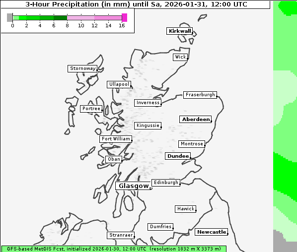 Niederschlag, 31. 1. 2026
