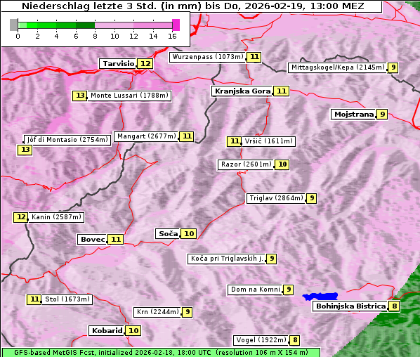 Niederschlag, 19. 2. 2026