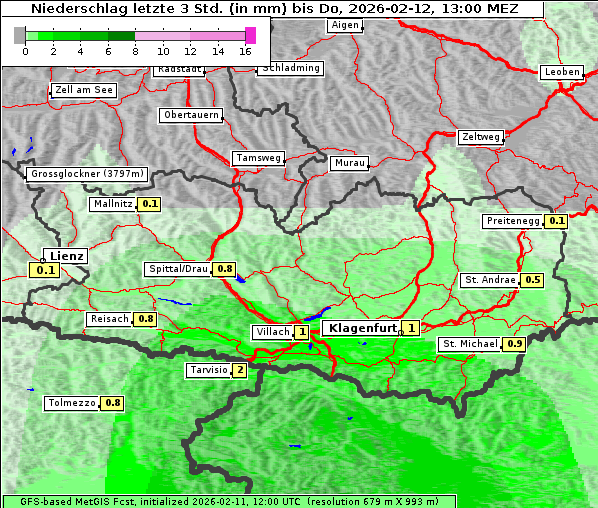 Niederschlag, 12. 2. 2026