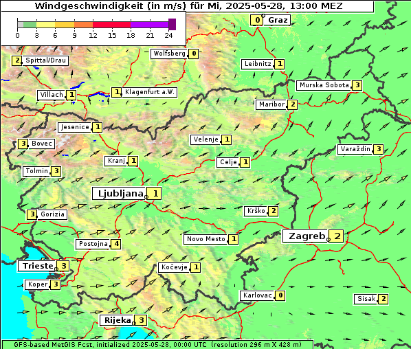 Wind, 28. 5. 2025
