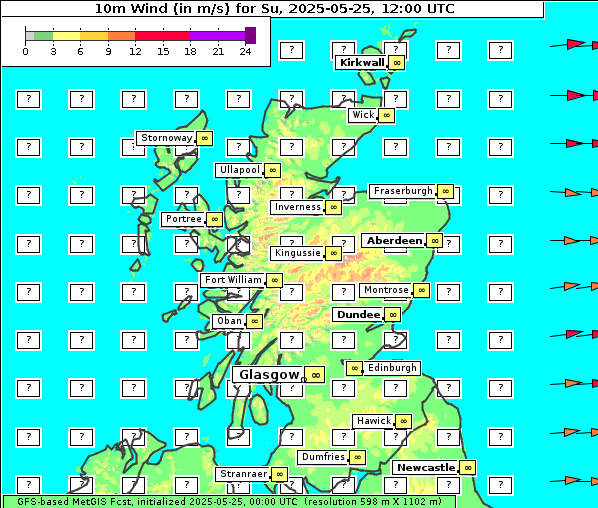 Wind, 25. 5. 2025