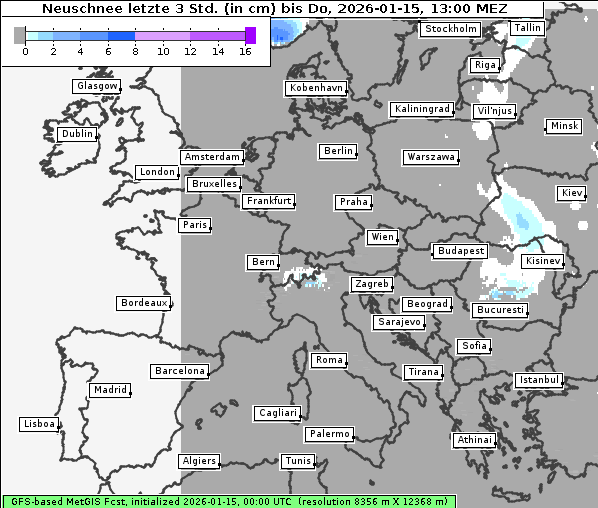 Neuschnee, 15. 1. 2026