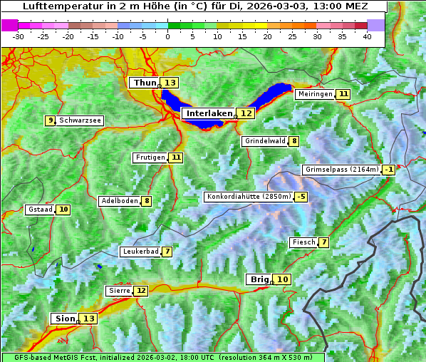 Temperatur, 3. 3. 2026