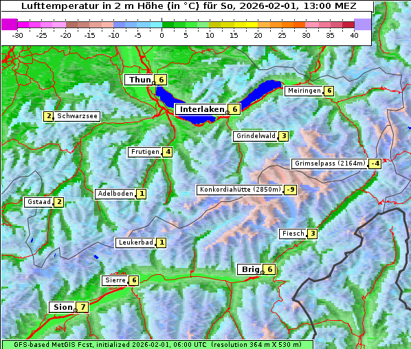 Temperatur, 1. 2. 2026