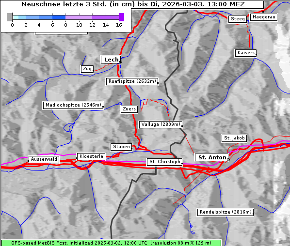 Neuschnee, 3. 3. 2026