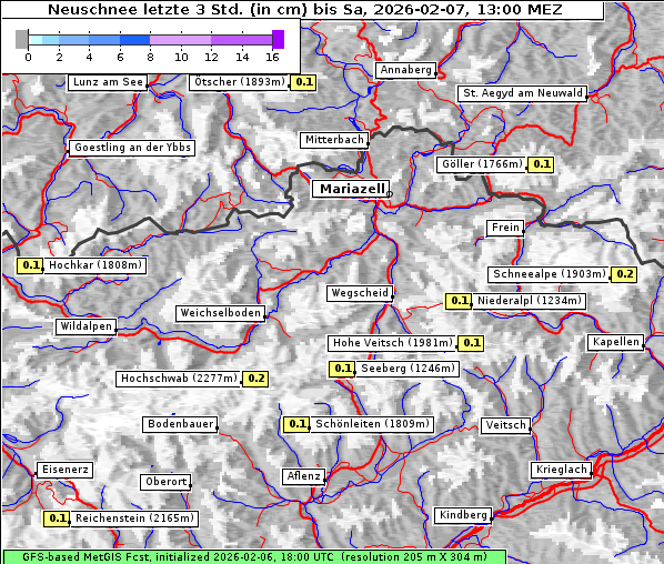 Neuschnee, 7. 2. 2026