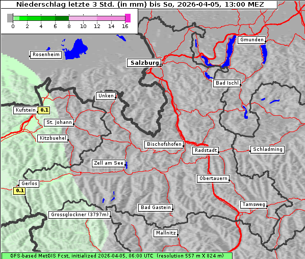 Niederschlag, 5. 4. 2026