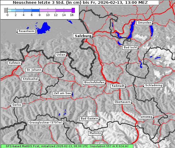 Neuschnee, 13. 2. 2026