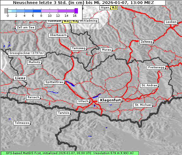Neuschnee, 7. 1. 2026