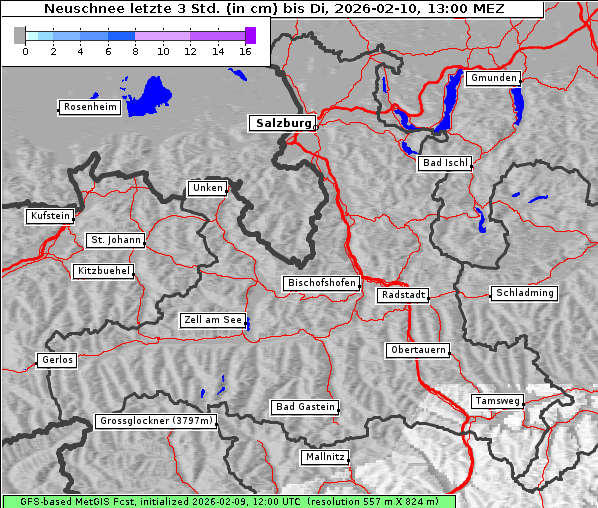 Neuschnee, 10. 2. 2026