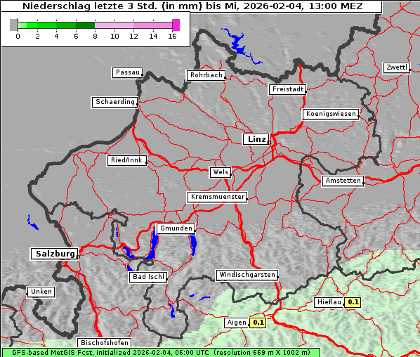 Niederschlag, 4. 2. 2026