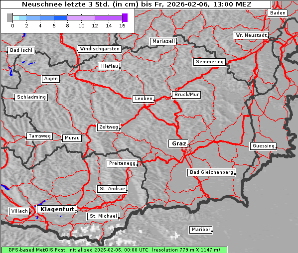 Neuschnee, 6. 2. 2026