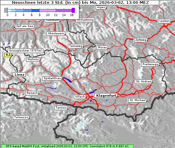 Neuschnee, 2. 3. 2026