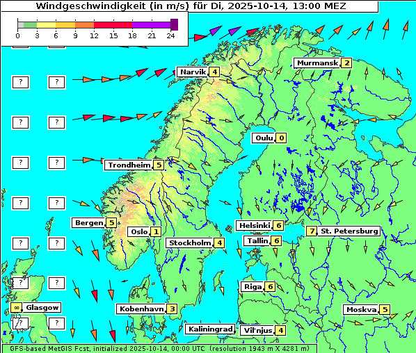 Wind, 14. 10. 2025