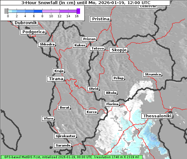 Neuschnee, 19. 1. 2026
