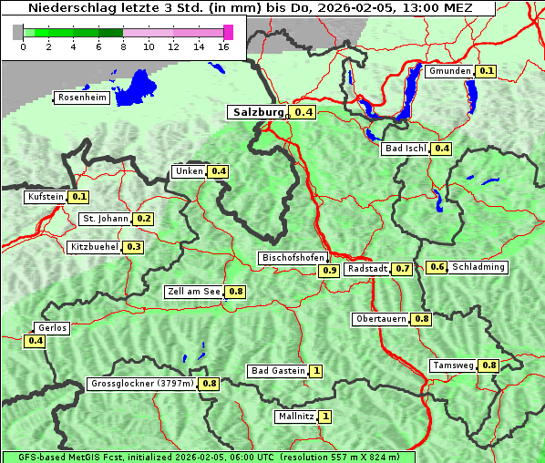 Niederschlag, 5. 2. 2026