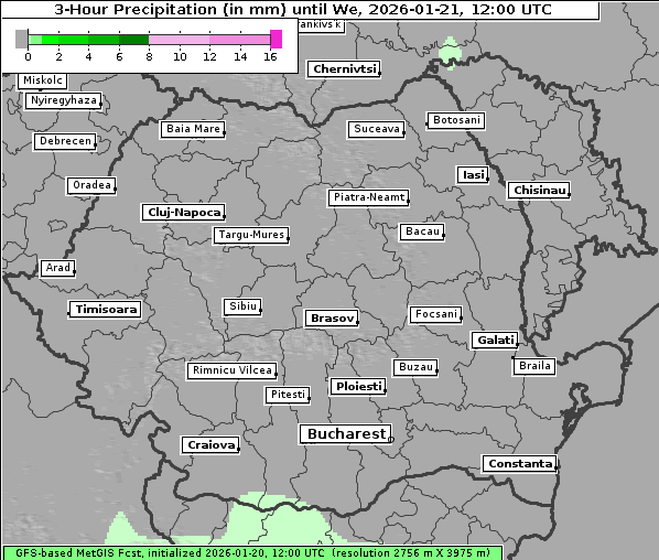 Niederschlag, 21. 1. 2026
