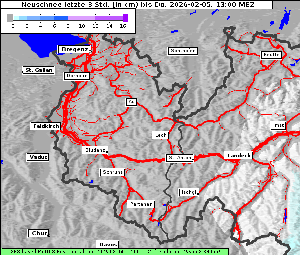 Neuschnee, 5. 2. 2026