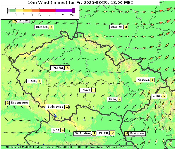 Wind, 29. 8. 2025