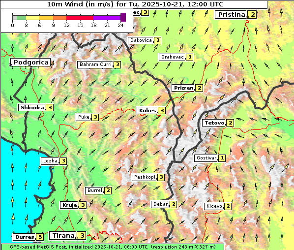 Wind, 21. 10. 2025